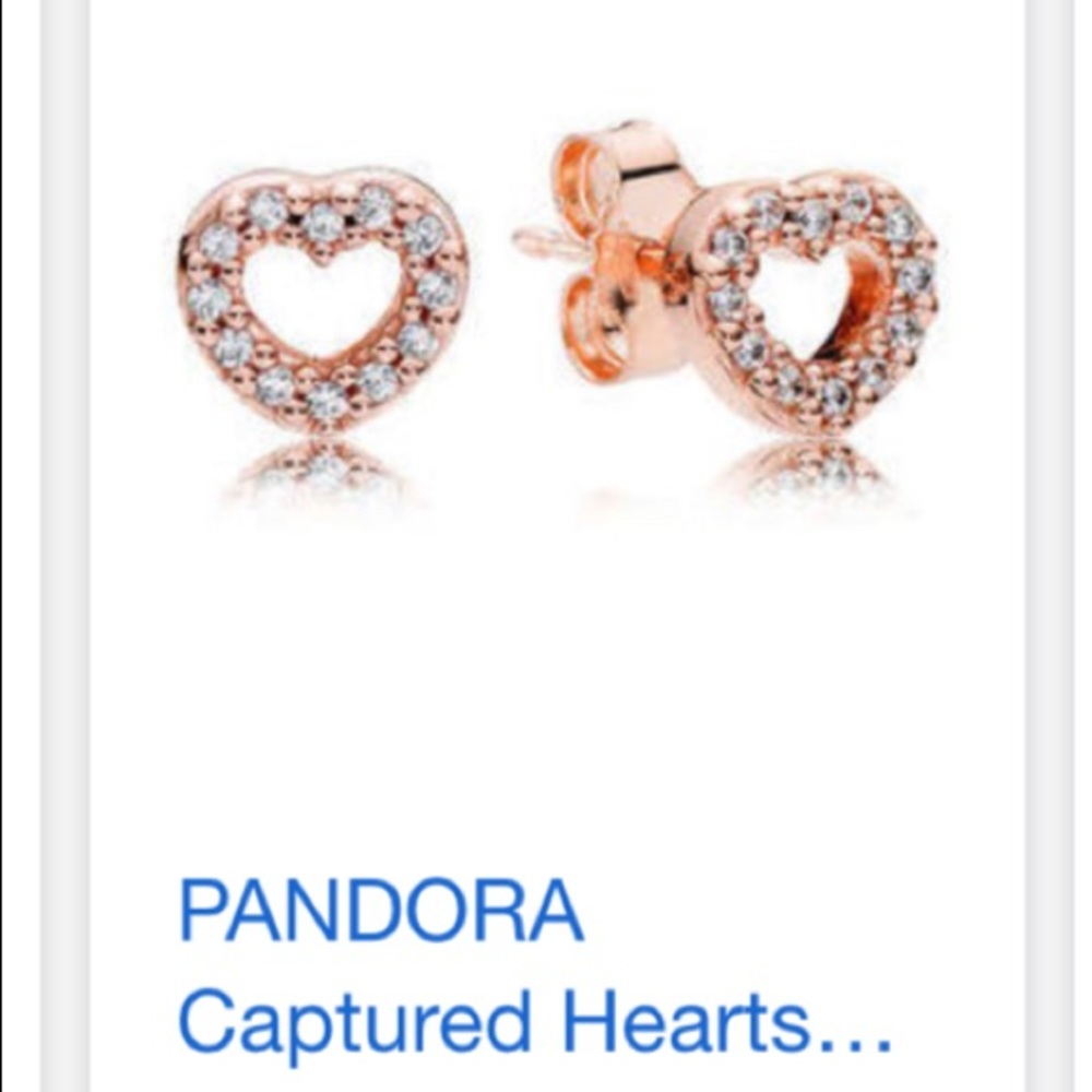 Pandora heart studs